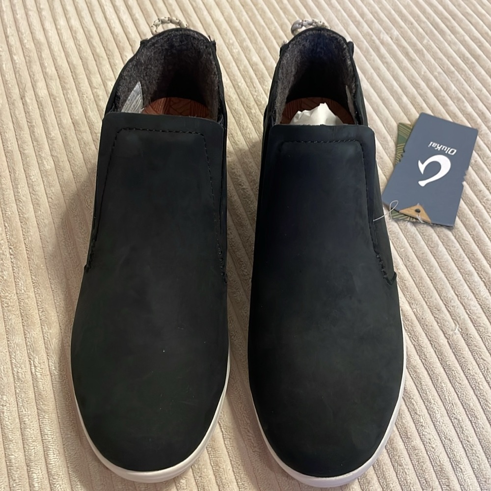 OluKai Black Ankle Boots - Picture 11 of 14